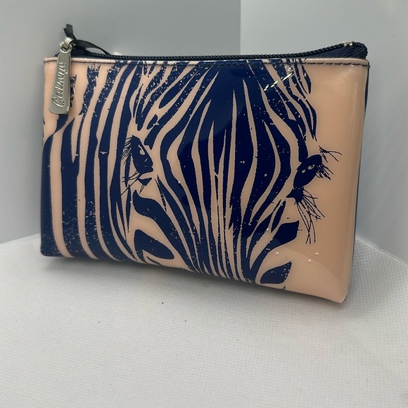 Catseye London Zebra Print Makeup Bag - New with Tags! - Picture 8 of 12